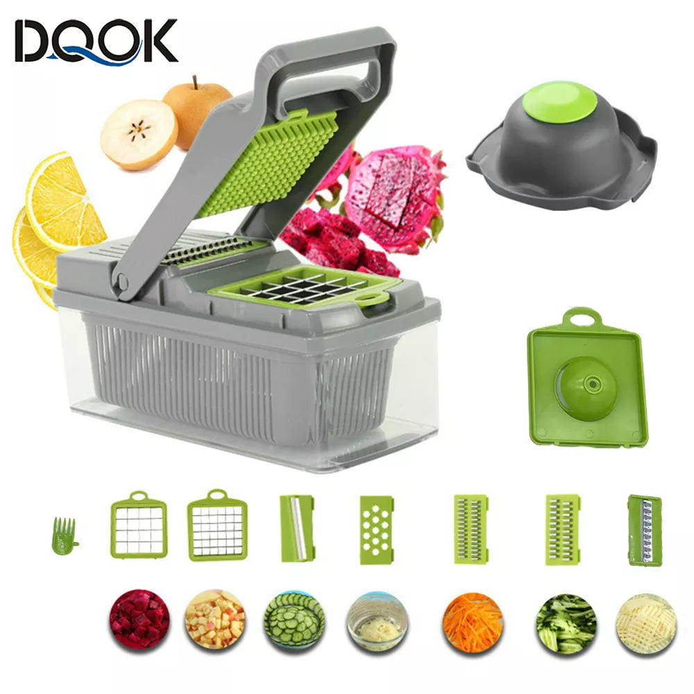 Multifunctional Vegetable Cutter/Slicer - The Culinary Cabinet