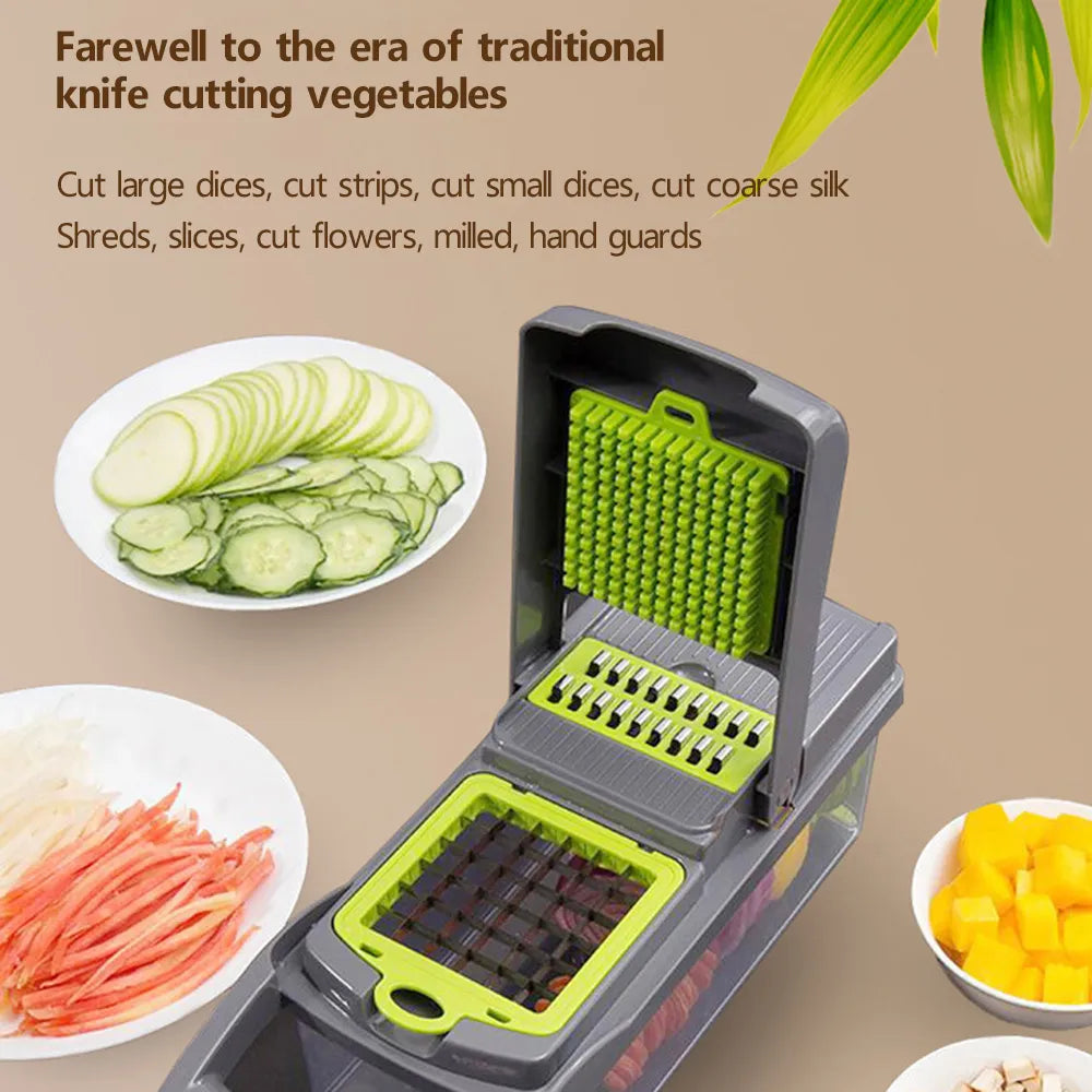 Multifunctional Vegetable Cutter/Slicer - The Culinary Cabinet