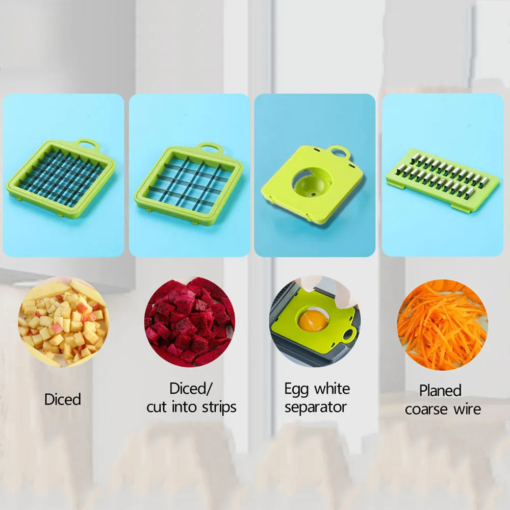 Multifunctional Vegetable Cutter/Slicer - The Culinary Cabinet