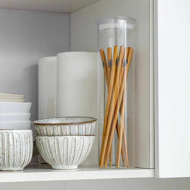 SHIMOYAMA Sealed Glass Pasta  Jar - The Culinary Cabinet