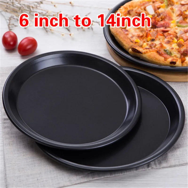 6 to 14-inch Premium Non-Stick Pizza Pans (Deep and/or Shallow) - The Culinary Cabinet