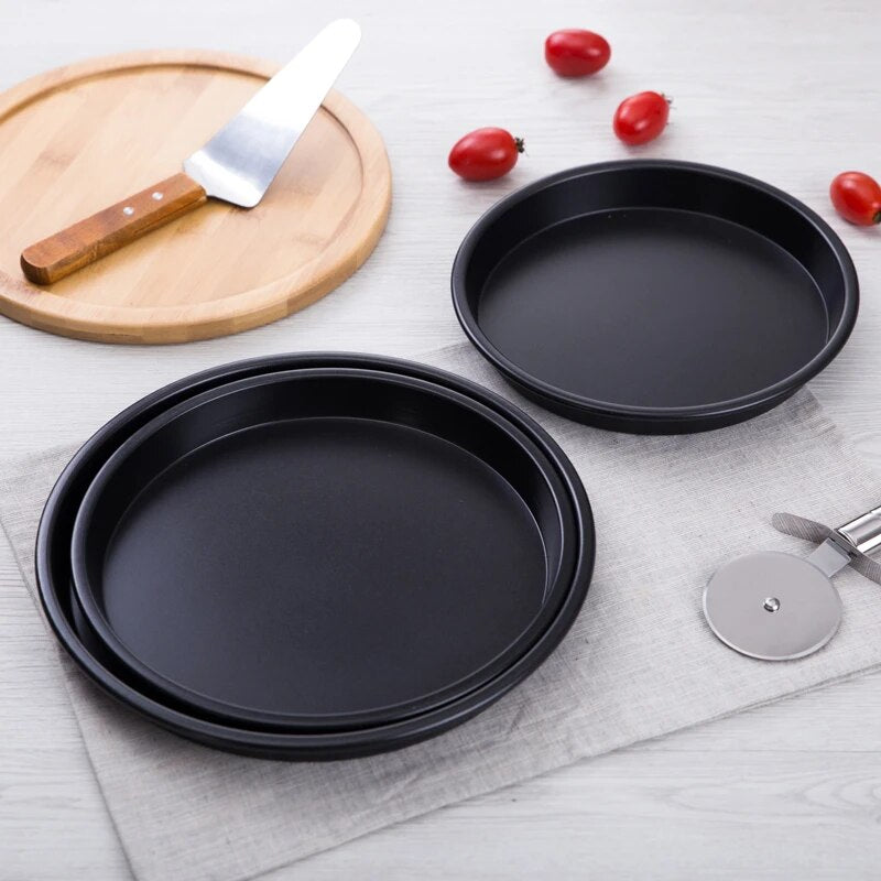 6 to 14-inch Premium Non-Stick Pizza Pans (Deep and/or Shallow) - The Culinary Cabinet