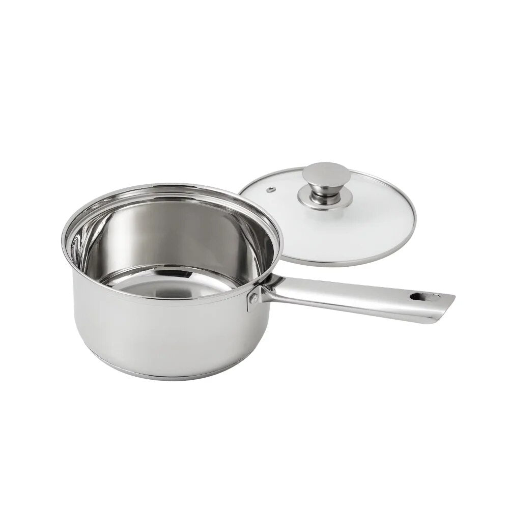 Mainstays Stainless Steel 10-Piece Cookware Set - The Culinary Cabinet