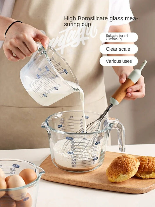 Glass Measuring Cup with Scale - The Culinary Cabinet