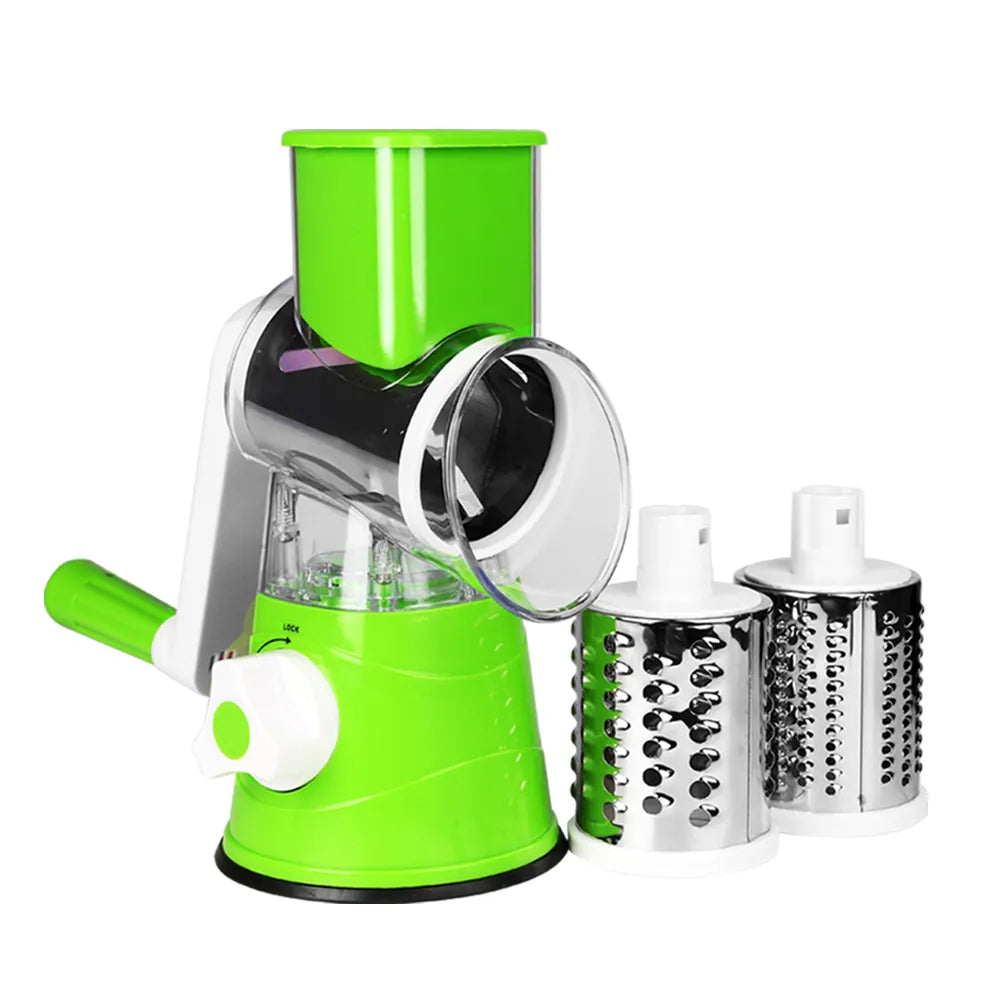 Manual Mandoline: Cheese Grater & Vegetable Slicer/Shredder/Chopper - The Culinary Cabinet