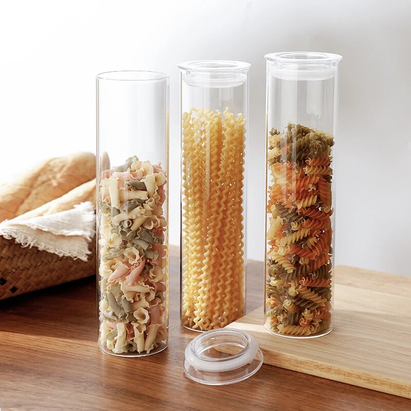 SHIMOYAMA Sealed Glass Pasta  Jar - The Culinary Cabinet