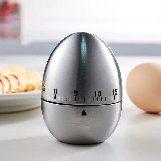 Creative Kitchen Mechanical Stainless Steel Timer - The Culinary Cabinet