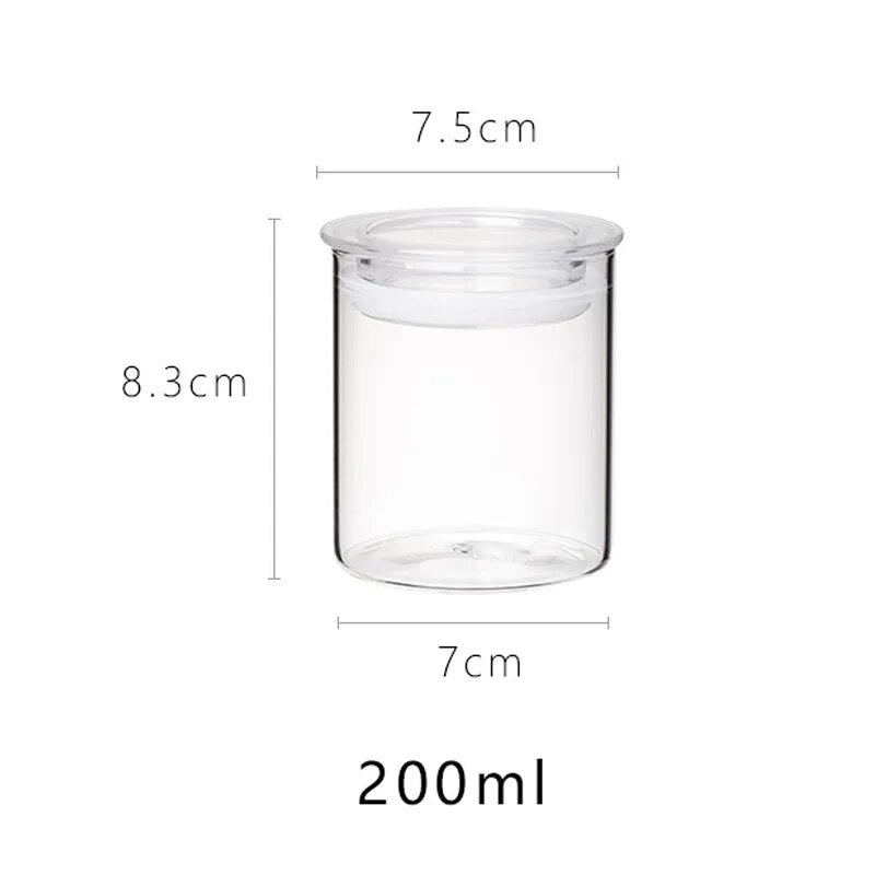 SHIMOYAMA Sealed Glass Pasta  Jar - The Culinary Cabinet