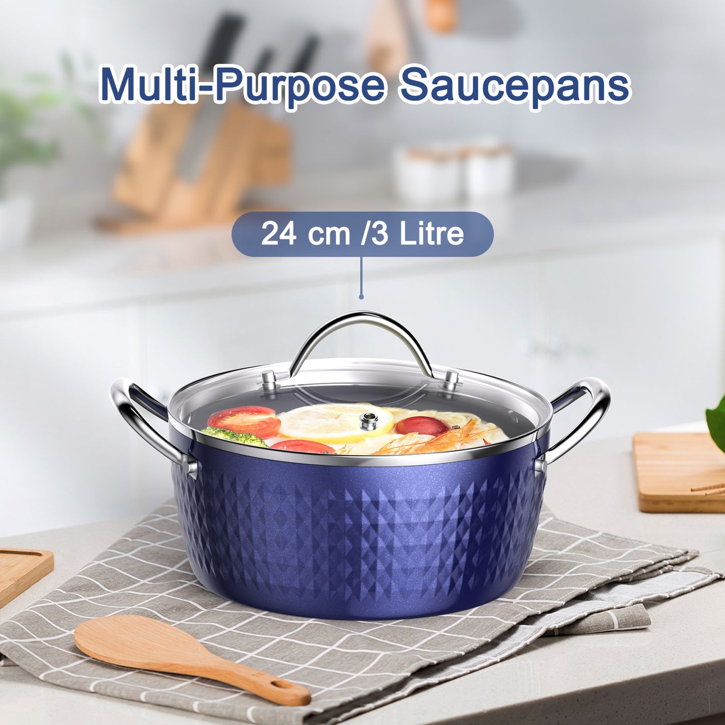 Induction Casserole Dish With Lid